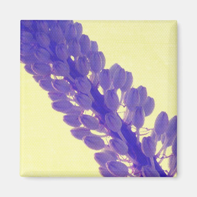 Sommer-Blumen-Kunst - Magnet (Vorne)