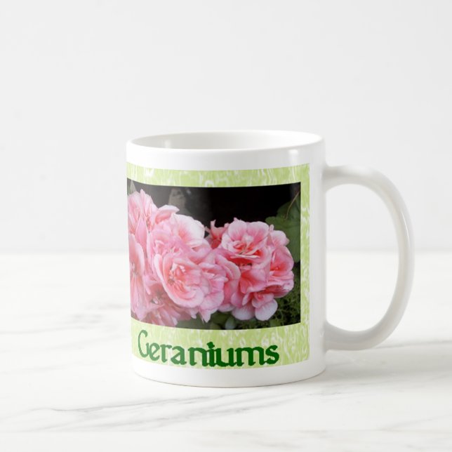 Sommer-Blumen-Tasse Kaffeetasse (Rechts)