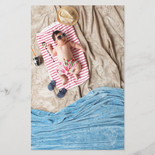 Sommer Briefpapier (Vorderseite)