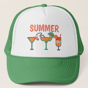 Sommer-Cocktails Truckerkappe