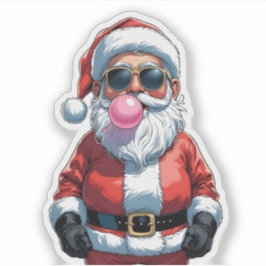 Sommer - Coole Weihnachten Aufkleber