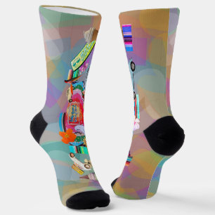 Sommer-Crew-Socken Socken