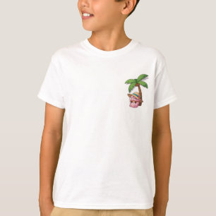 Sommer-Cupcake-Palmenbaum-Urlaub Kinder T-Shirt