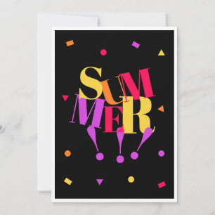 Sommer dankeskarte