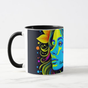 Sommer der Liebe, Hippy, Blume Power, Personalisie Tasse