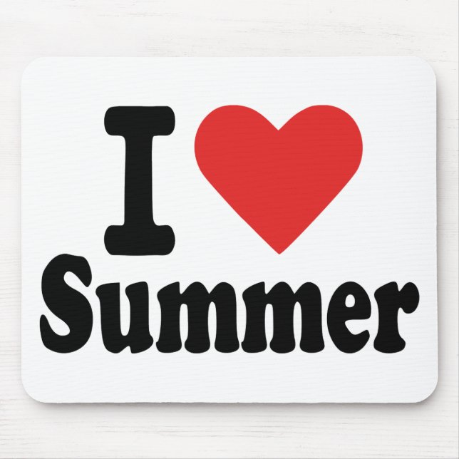 Sommer der Liebe I Mousepad (Vorne)