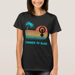 Sommer der Rage Regenbogen Frauenrechte Feminismus T-Shirt