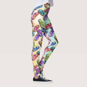 SOMMER DREHEN REINFÄLLE UM LEGGINGS