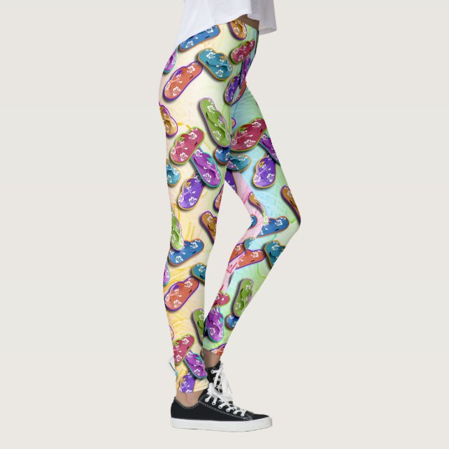 SOMMER DREHEN REINFÄLLE UM LEGGINGS (Rechts)