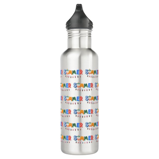 Sommer Edelstahlflasche (Rechts)