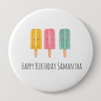 Sommer-Eis-Sticks Button