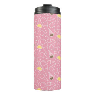 Sommer-Eiscreme-Muster Thermosbecher