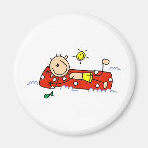 Sommer-Entspannung Magnet