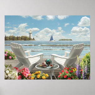 "Sommer-Entweichen-" Plakat Alan Giana