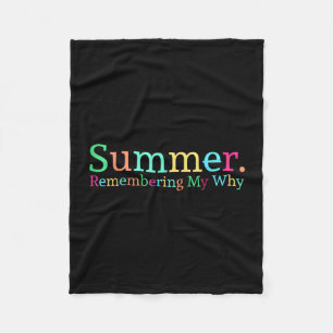 Sommer erinnert sich an mein warum fleecedecke
