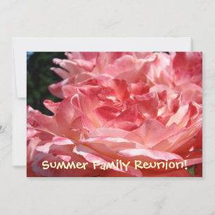 Sommer-Familientreffen! Einladungskarten Rosen