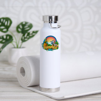 Sommer-Feeling Tropisch Trinkflasche