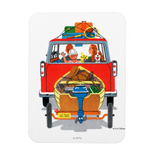 Sommer-Ferien Magnet