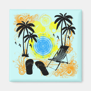 Sommer-Ferien Magnet