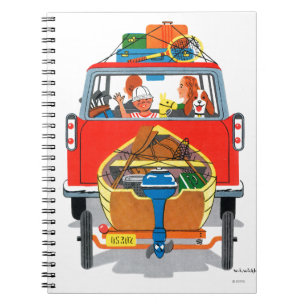 Sommer-Ferien Notizblock