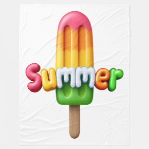 Sommer fleecedecke