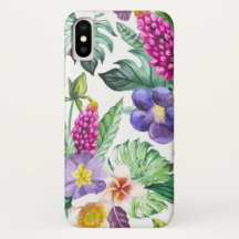 Sommer Floral iPhone X Fall