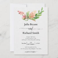 Sommer floral | Pink Berries Blume Bud Wedding