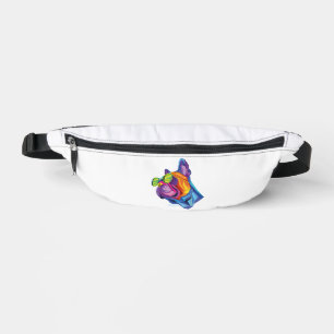 Sommer Französische Bulldogge Welpe Bunt Bauchtasche