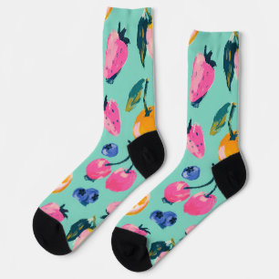 Sommer-Fruchtmuster-Küchenwanddekoration Socken