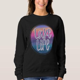 Sommer für Frauen Urlaub Sommer Sonnenuntergang La Sweatshirt
