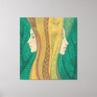 Sommer, Gaja, Forest Goddess, Fantasie surrealkuns