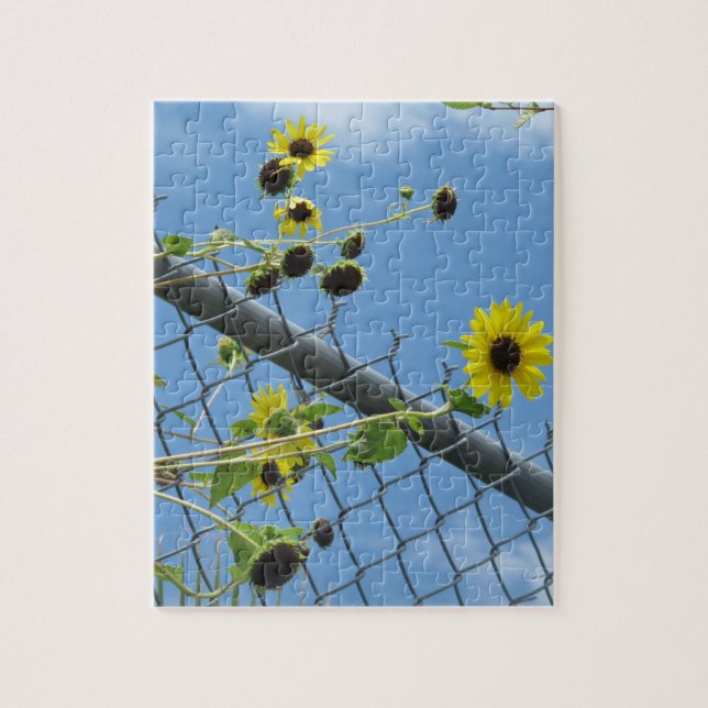 Sommer-Gänseblümchen-Puzzle (Vertikal)