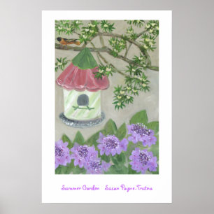 Sommer-Garten Poster