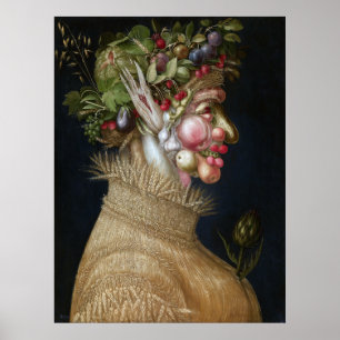 Sommer Giuseppe Arcimboldo Poster