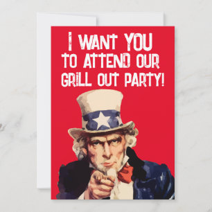 SOMMER GRILL AUS GRILLEN PARTY UNCLE GLEICHE EINLA EINLADUNG