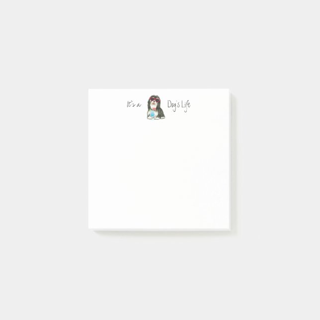 Sommer Havanese Post-it Klebezettel (Vorderseite)