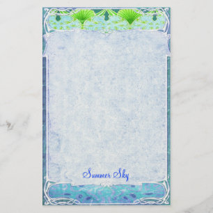 Sommer-Himmel - Kunst Nouveau Briefpapier
