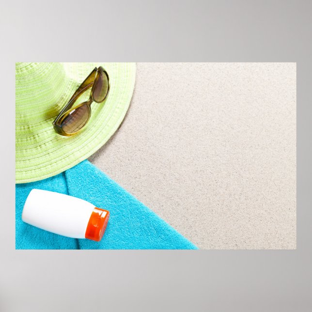 Sommer-Hintergrund Poster (Vorne)