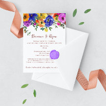 Sommer Hochzeiten farbenfrohe Blume