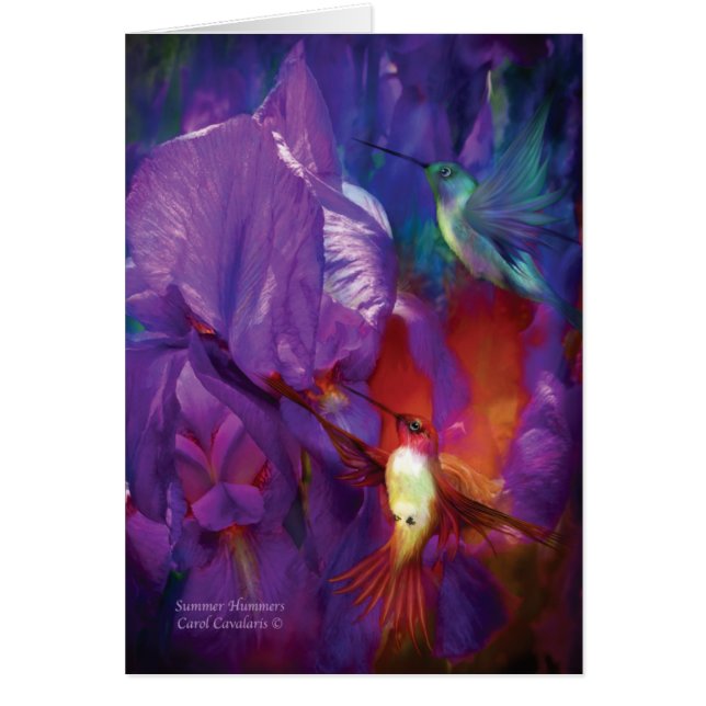 Sommer-Hummer ArtCard (Vorne)