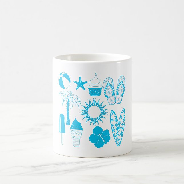 Sommer-Ikonen Kaffeetasse (Von Creator hochgeladen)