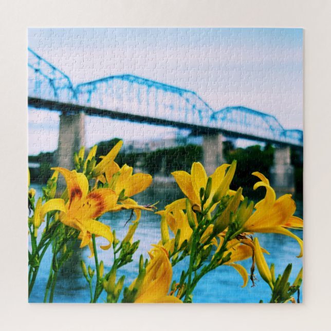 Sommer in Chattanooga - Walnut Street Bridge 20x20 (Vertikal)