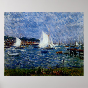 Sommer in Cowes Poster