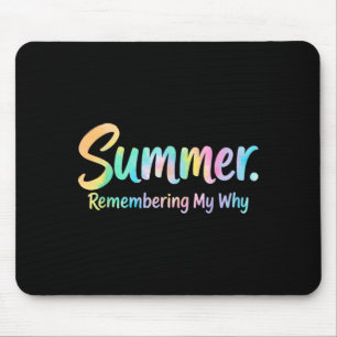 Sommer, in dem ich mich an meinen Warum Kunst erin Mousepad