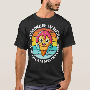 Sommer, in dem mein Eis schneller schmilzt T-Shirt