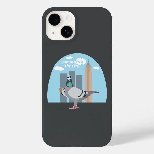 Sommer in der Stadt Case-Mate iPhone 14 Hülle (Rückseite)