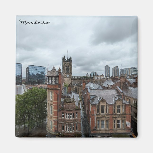 Sommer in Manchester Magnet (Vorne)