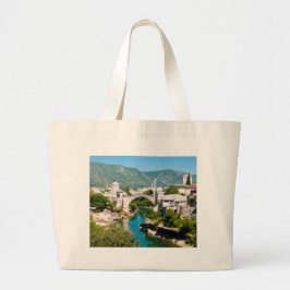 Sommer in Mostar Jumbo Stoffbeutel
