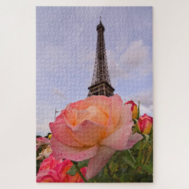 Sommer in Paris - Eiffelturm - 20x30 - 1014 Stk. (Vertikal)