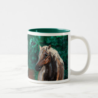 Sommer in Saratoga 11oz Tasse (Weiß/Jäger-Grün)